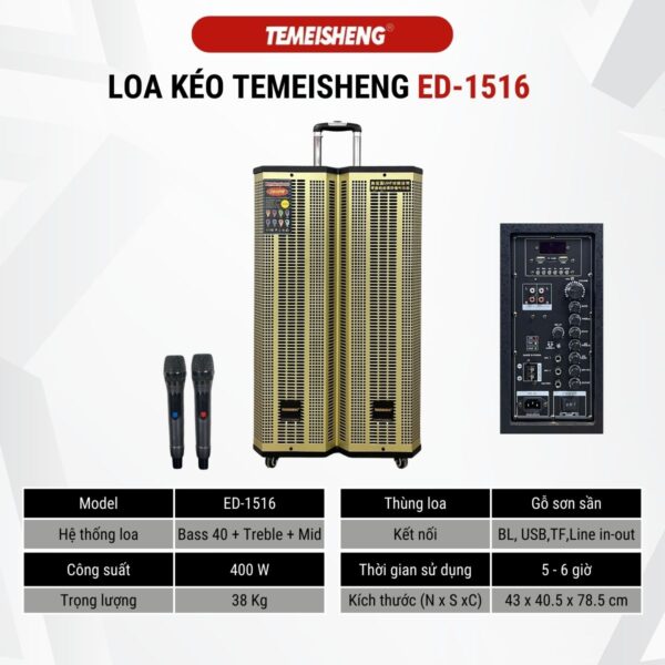 LOA KEO TEMEISHENG ED 1516